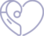 Hearing aid heart icon